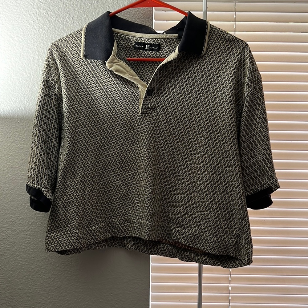 HAGGAR GOLF crop-top Size M